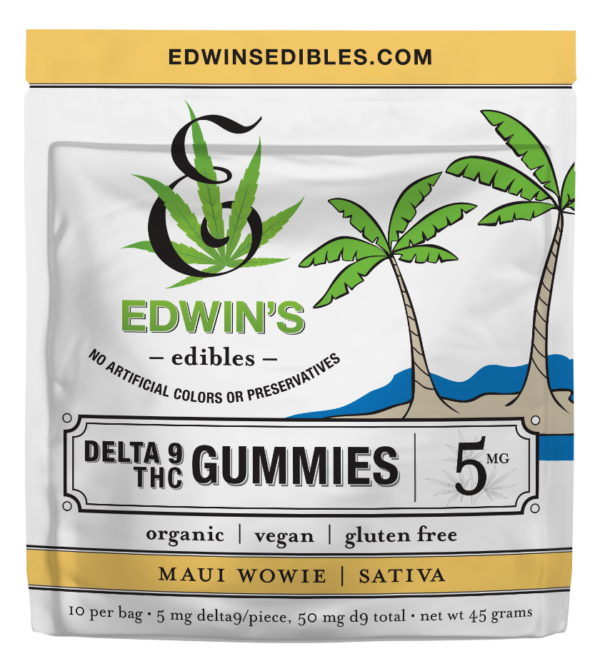 Edwin's Edibles Maui Wowie - Sativa - Delta 9 THC Gummies