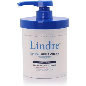 Lindre Maximum Strength Hemp Cream - Original - 16oz