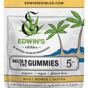 Edwin's Edibles Maui Wowie - Sativa - Delta 9 THC Gummies