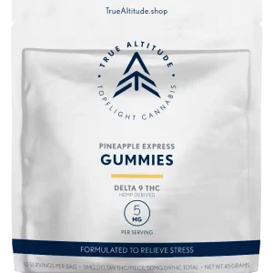 Pineapple Express Fast-Acting Delta 9 THC Gummies - Sativa from True Altitude Online Dispensary