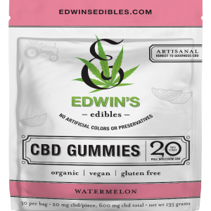 Edwin's Edibles Watermelon CBD Gummies