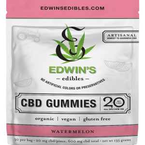 Edwin's Edibles Watermelon CBD Gummies